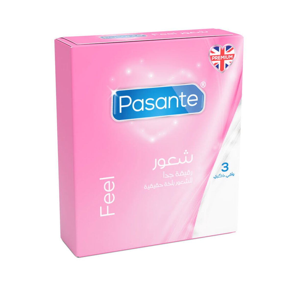 Pasante Feel Condoms 3 PCS